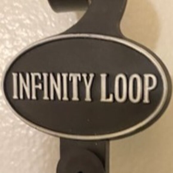 Collection 18 - Black Infinity Scarf - Picture 3 of 7